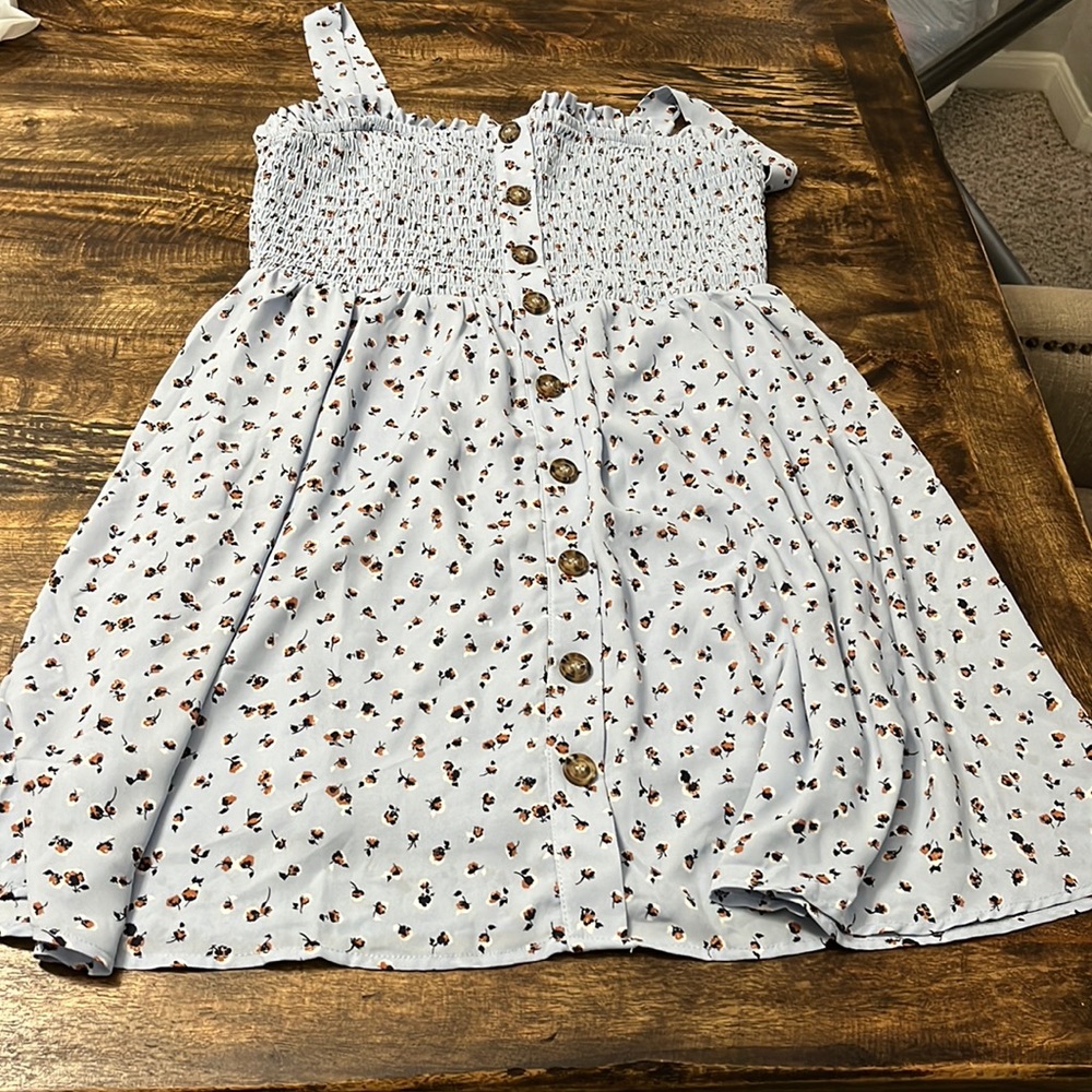 Light blue junior dress